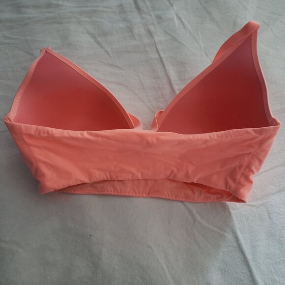 Pink Lightly Lined Plunge Bra [Victoria’s Secret] [34DD] - Picture 2 of 8